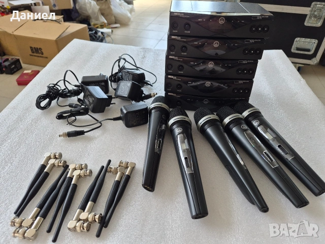 Продавам дистанционен микрофон AKG WMS470 C5, снимка 14 - Микрофони - 55176515