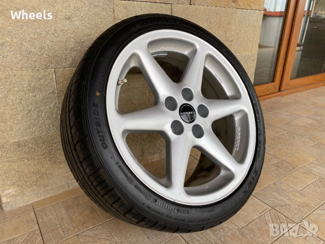 17" 5x112 BORBET Type C, снимка 5 - Гуми и джанти - 54204381