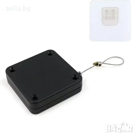 Автоматичен механизъм за затваряне на врати, 1200g, стоманено въже 1.2м, монтаж без пробиване 10300, снимка 4 - Мъжки - 54663194
