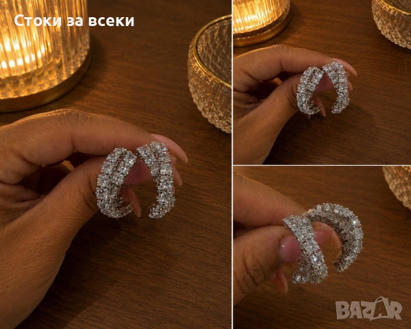 🖤26€ Обеци медицинска стомана 