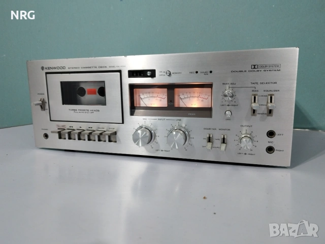 Vintage Kenwood KX-1030 3 Head Stereo Cassette Deck, снимка 3 - Декове - 54402437