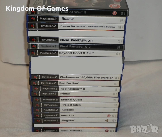 Игри за PS2 Phantasy Star Universe: Ambition/Okami/Final Fantasy/Warhammer/Killzone/Total Overdose, снимка 17 - Игри за PlayStation - 54080699