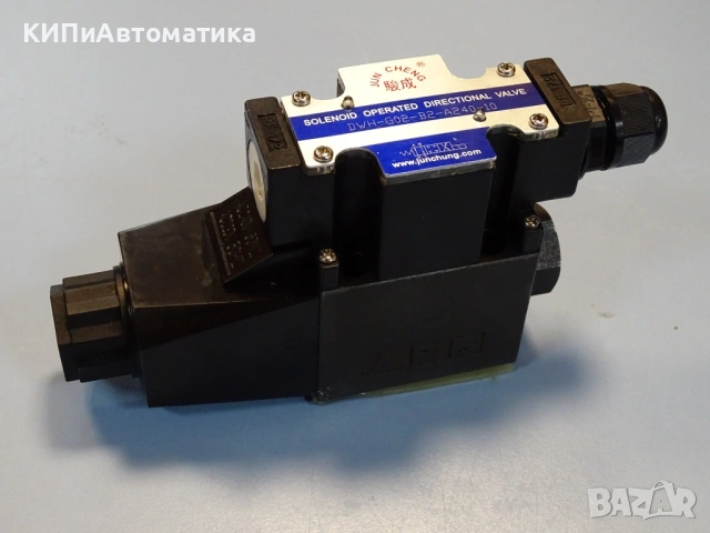 Хидравличен разпределител JUN CHENG DWH-GO2-B2-A240-10 directional valve 220V, снимка 7 - Резервни части за машини - 54579730