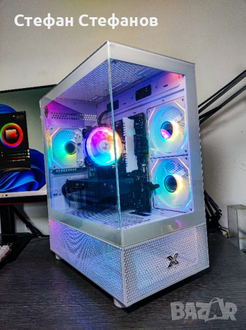 Нов! Ryzen 7 8700F, RTX 5060, 16GB DDR5 RAM, 1TB SSD NVMe, WIFI, BT