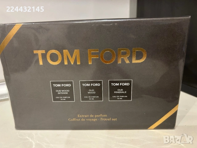 Tom ford oud wood intens oud wood oud wood minerale 3* 50ml travel set, снимка 2 - Унисекс парфюми - 55137746