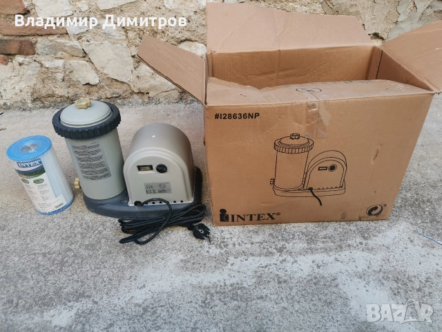 Помпа за басейн Интекс , снимка 2 - Басейни и аксесоари - 54905183