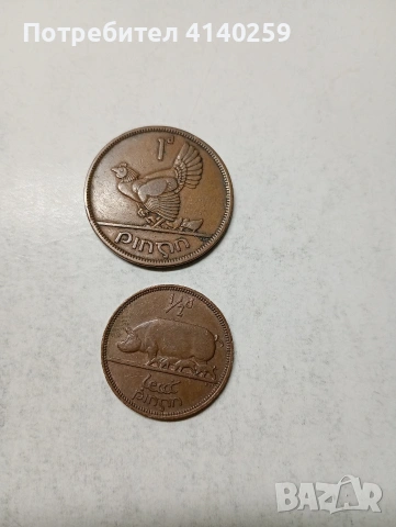 ИРЛАНДИЯ МОНЕТИ , снимка 3 - Нумизматика и бонистика - 54130338