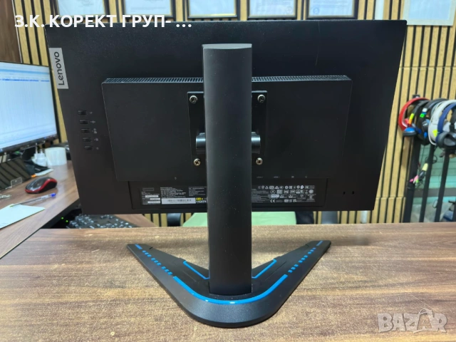 Продавам гейминг монитор Lenovo G24-20 23.8" 165Hz IPS, снимка 2 - Монитори - 54781791