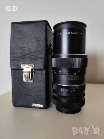 Обектив Auto-Revuenon 240mm F4.5 (M42 резба)