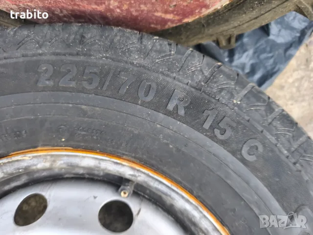 Гуми с джанти за fiat ducato , снимка 5 - Гуми и джанти - 55467137