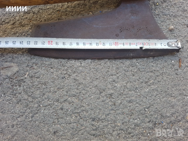 Брадва кривица с печат 4, снимка 6 - Антикварни и старинни предмети - 54512994