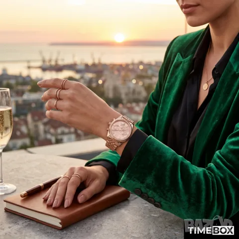 Michael Kors MK5569 Lexington Chronograph, снимка 5 - Дамски - 38810009