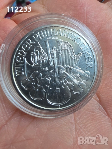 1 унция сребърна монета Виенска Филхармония