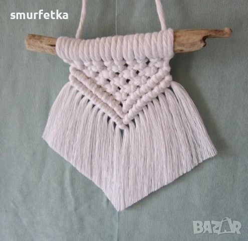 Макраме пано, снимка 3 - Декорация за дома - 53952505