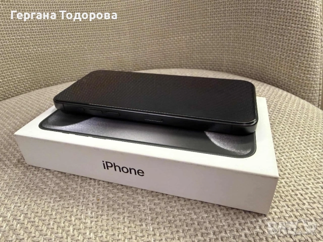 Iphone 15 Pro Max КАТО НОВ Black Titanium , снимка 10 - Apple iPhone - 54020273
