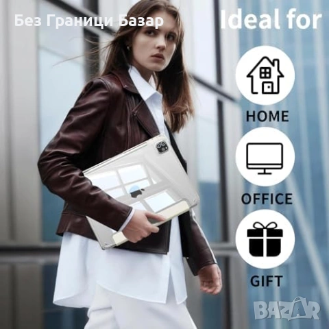 Нов Кейс за iPad Air 13 M4 M3 M2 iPad Pro 12.9 прозрачен калъф защита таблет Айпад, снимка 3 - Друга електроника - 55151074