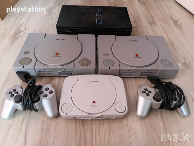 Лот Sony PlayStation (PS1, PSone, PS2) – За части или ремонт, снимка 2 - PlayStation конзоли - 54368933