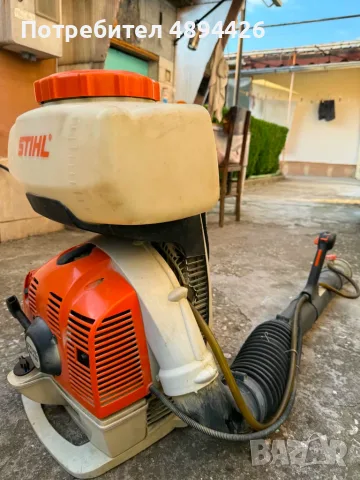 STIHL SR 430 моторна гръбна пръскачка / обдухвач, снимка 2 - Градинска техника - 55382432