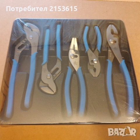 Cornwell Tools 5броя качествени клещи комплект, снимка 3 - Клещи - 54859934