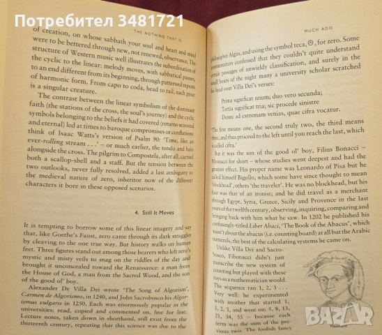 Нищото, което е нещо - история на нулата / The Nothing That Is. A Natural History of Zero, снимка 4 - Специализирана литература - 54244388