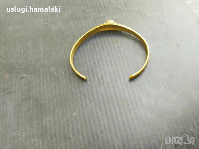 Стара гривна с камък, снимка 3 - Антикварни и старинни предмети - 55339897