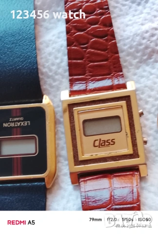 Стари електрони часовниц, снимка 8 - Антикварни и старинни предмети - 54819931
