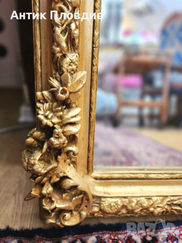 Високо огледало „Рококо Роял“, снимка 3 - Огледала - 54541577