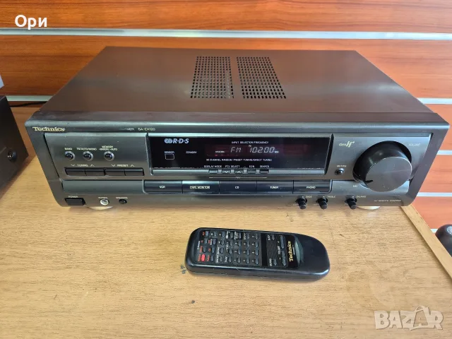 Ресивър Technics SA-EX120 с ДИСТАНЦИОННО , снимка 4 - Ресийвъри, усилватели, смесителни пултове - 55565677