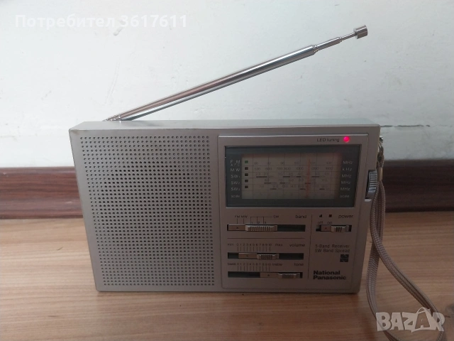 Ретро транзистор - радио National Panasonic RF-788, снимка 10 - Радиокасетофони, транзистори - 54893552