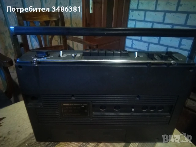 SIEMENS CLUB 726, снимка 4 - Радиокасетофони, транзистори - 55078160