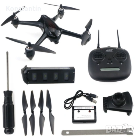 Мини дрон с FHD 1080P камера и дистанционно управление JJRC X8GPS5Gwifi DRON, снимка 3 - Дронове и аксесоари - 54391803