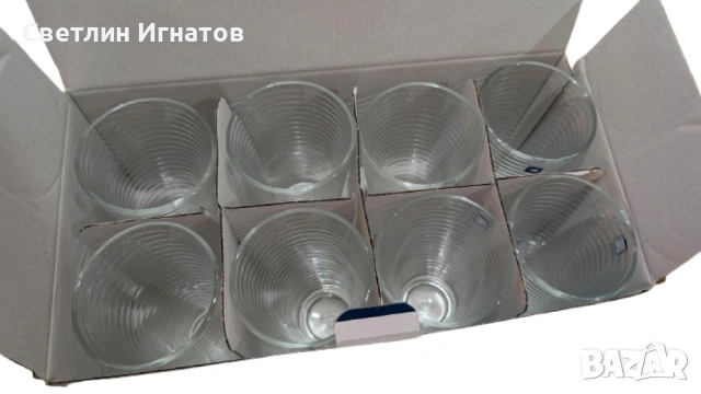 Комплект чаши Toscana 8 бр. 330 мл – нови, снимка 3 - Чаши - 54143023