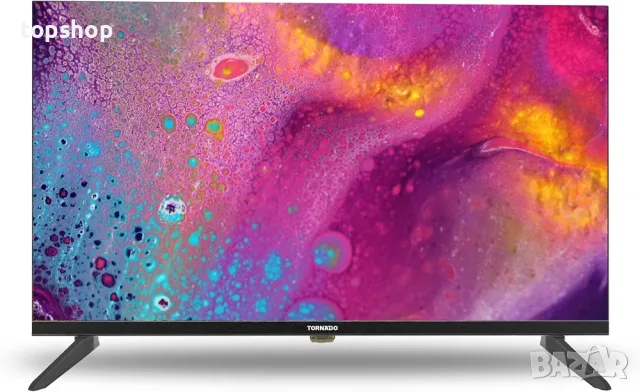 Чисто нов Smart TV Tornado 32ES4301X 32 инча HD DLED Wi-Fi Bluetooth VESA  