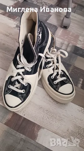 Високи кецове Converse , снимка 2 - Кецове - 55614537