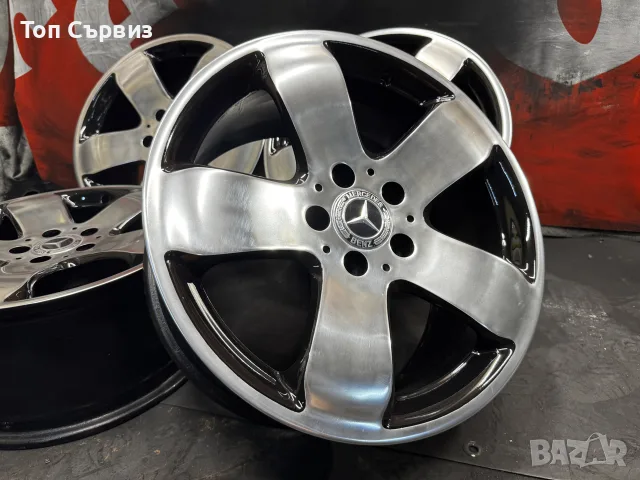 Оригинални алуминиеви джанти за Мерцедес (Mercedes), 17 цола, 5x112