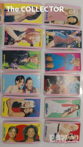 Ретро карти Spice Girls - 25 бр., снимка 3 - Колекции - 54853195