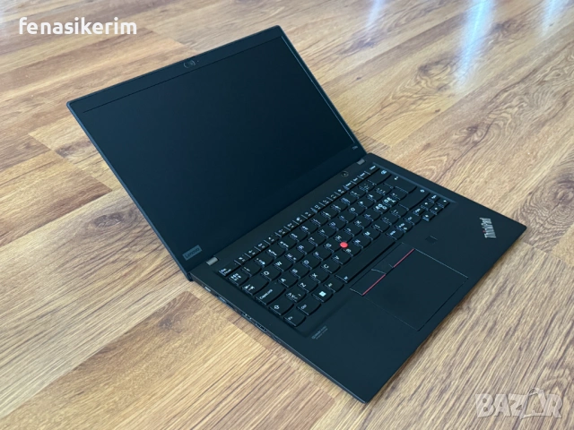 14' Full HD Ryzen 7 PRO 4750u Lenovo ThinkPad T14s Gen 1 32GB LPDDR4X/256GB NVMe/Radeon/Бат 6ч., снимка 10 - Лаптопи за работа - 54781976