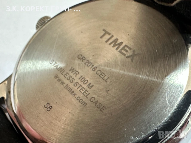 Продавам мъжки часовник Timex Indiglo CR2016 Cell, снимка 5 - Мъжки - 54465947