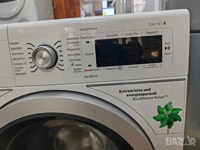 Като нова пералня Бош Bosch Serie 8 A +++ Made in Germany с 2 години гаранция! , снимка 3 - Перални - 55697683