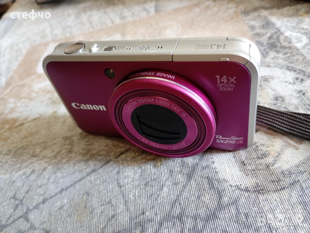 Предлагам японска фотокамера Canon sx 210 ls