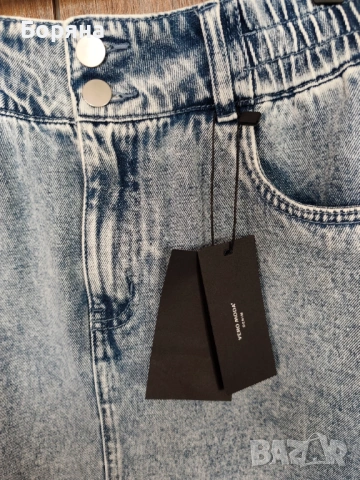 Vero Moda нова къса пола от деним, снимка 5 - Поли - 54333943