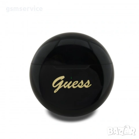 	БЕЗЖИЧНИ СЛУШАЛКИ Bluetooth GUESS TWS SCRIPT BLACK, снимка 4 - Безжични слушалки - 54596024