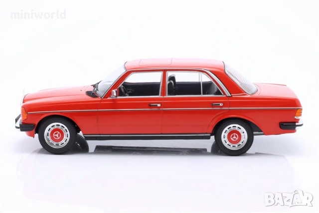 Mercedes-Benz 230E W123 1975 - мащаб 1:18 на NN-Scale моделът е нов в кутия, снимка 3 - Колекции - 54709121