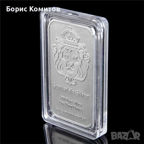 Нумизматично сребърно кюлче, снимка 7 - Нумизматика и бонистика - 53977214