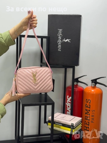 Yves Saint Laurent Дамска Чанта С Дълга Дръжка За През Рамо - Различни Цветове Код SK1398, снимка 4 - Чанти - 54446781
