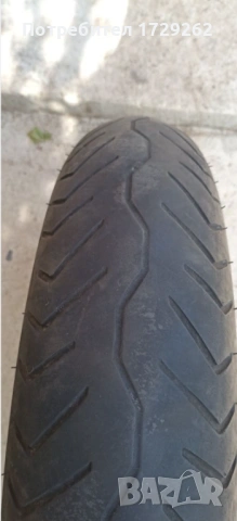 Предна гума с джанта за Yamaha XVS1300 Midnight star, снимка 3 - Части - 54920989