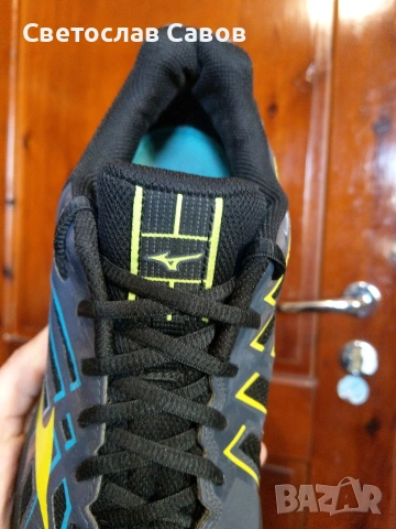 Mizuno Wave Hurricane 3. 43нм. 27,6см., снимка 6 - Маратонки - 54322368