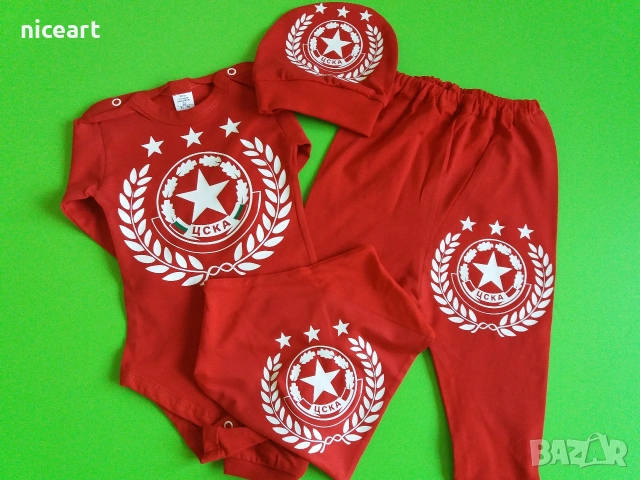 Бодита на ЦСКА, снимка 6 - Бодита за бебе - 53978995