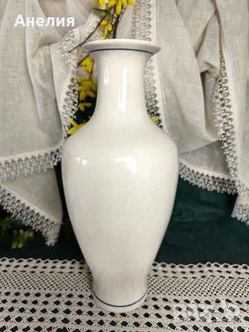 Ваза от Италия ръчно рисувана , снимка 2 - Вази - 55184696