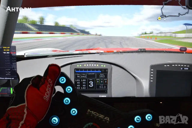 Simlab GT1 EVO + интегрирана стойка за 3 монитора + sparco r100, снимка 2 - Аксесоари - 55617963